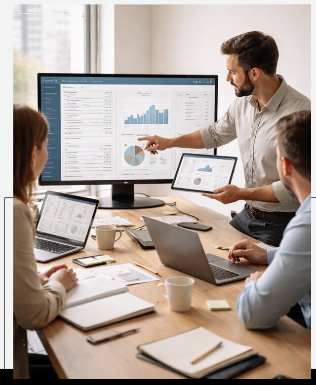 Разработка и внедрение ERP систем под бизнес в Сланцах