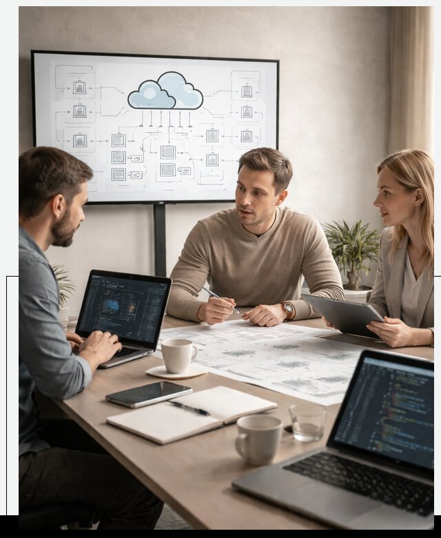 Разработка облачных решений и сервисов для бизнеса в Сланцах