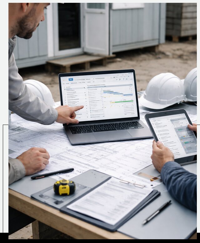 ERP для строительной компании в Сланцах автоматизация процессов