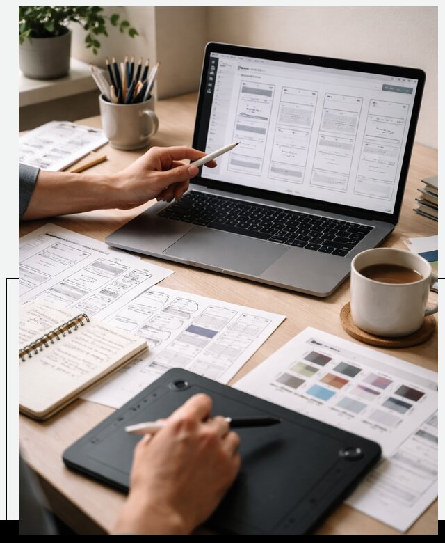 Профессиональный UX UI дизайн интерфейсов и прототипов в Сланцах