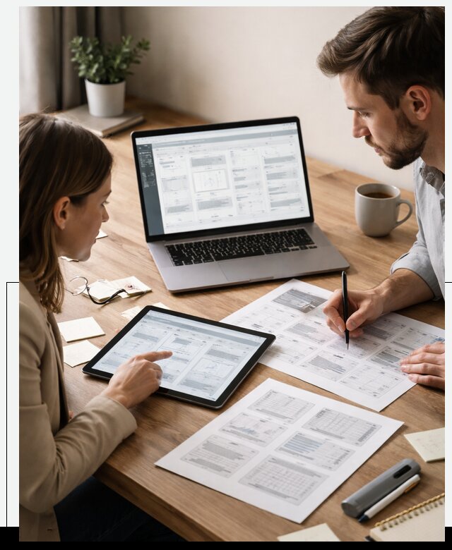 Дизайн ERP систем и интерфейсов для бизнеса в Сланцах