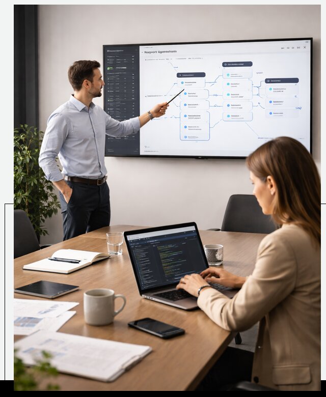 Разработка AI агентов для автоматизации бизнес процессов в Сланцах