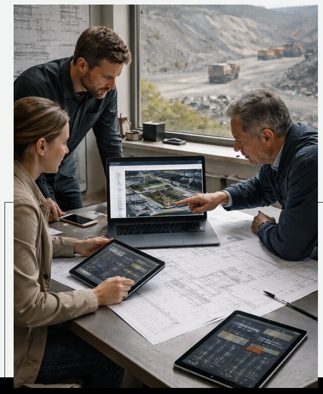 Разработка и внедрение систем для горнодобычи в Сланцах