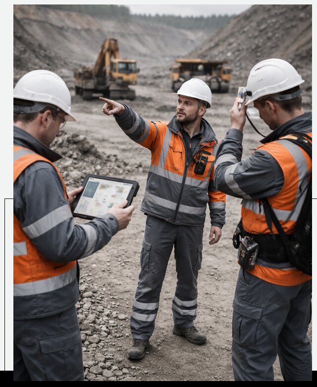 Система контроля персонала для горнодобывающей отрасли в Сланцах