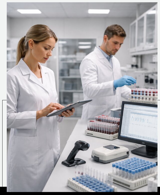 Разработка и внедрение LIMS системы для биотех лабораторий в Сланцах