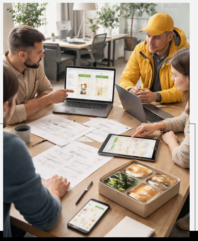 Разработка агрегатора доставки еды в Сланцах от 15498 р., АвикейСлы