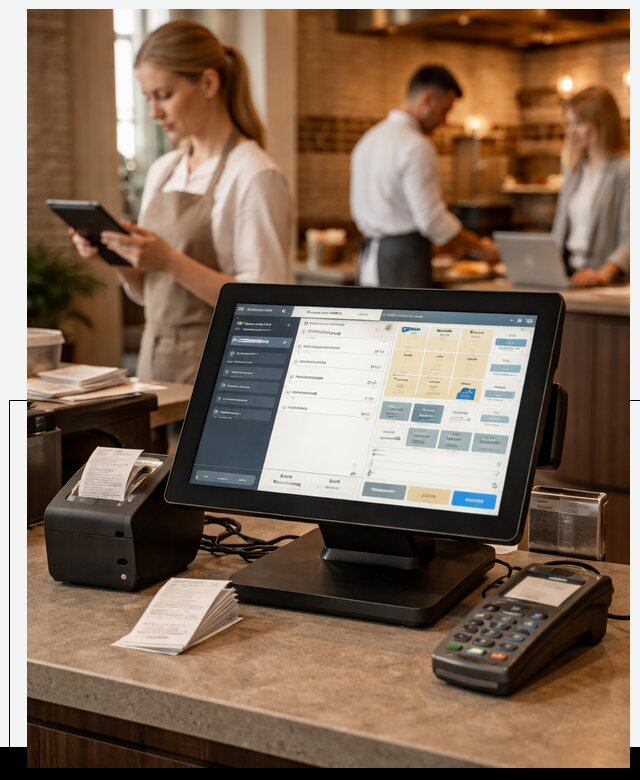 Автоматизация ресторанов и кафе (HoReCa) под ключ в Сланцах