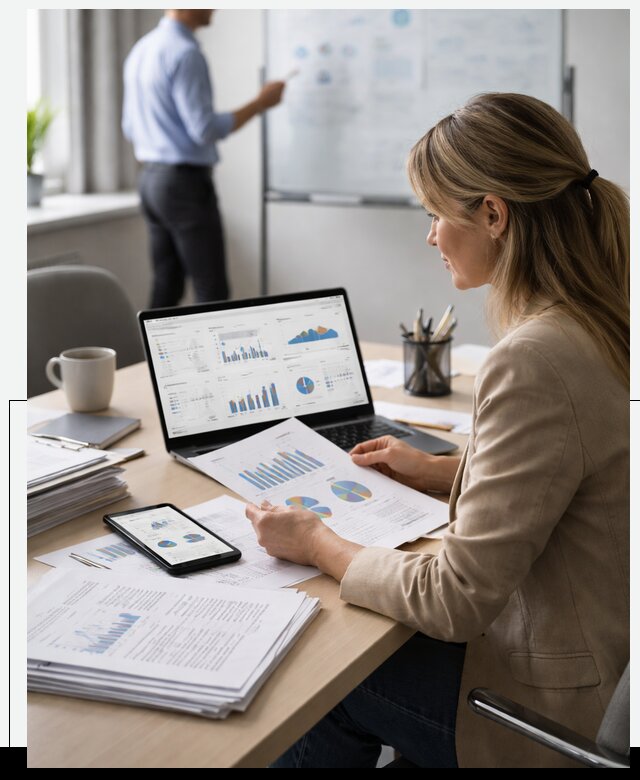 Аналитика успеваемости обучения и отчётность в Сланцах