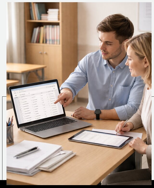 Разработка электронного дневника для школы в Сланцах