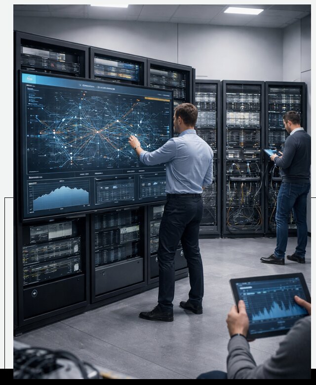 Внедрение интеллектуальной энергосети в Сланцах под ключ